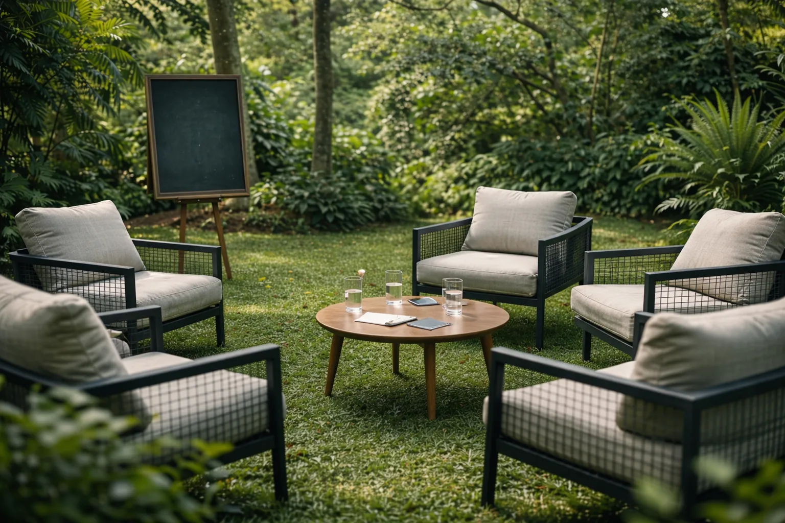 Espace vert — lieu de l'événement